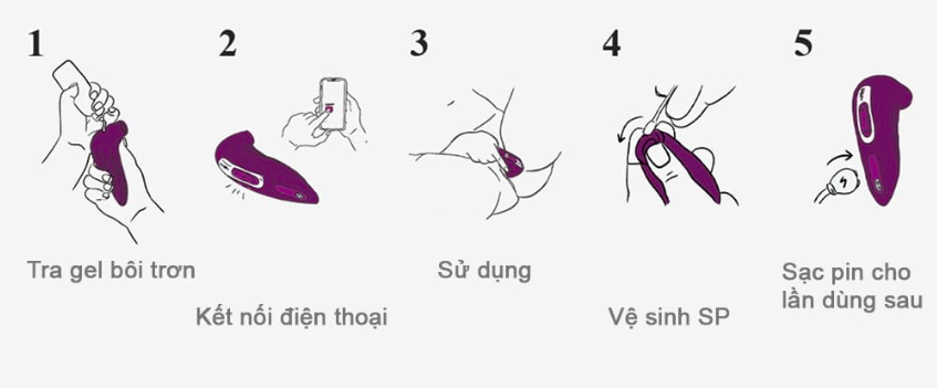 Đại lý Máy massage điểm G Svakom Pulse Union điều khiển từ xa qua app bú hút kích thích nhập khẩu